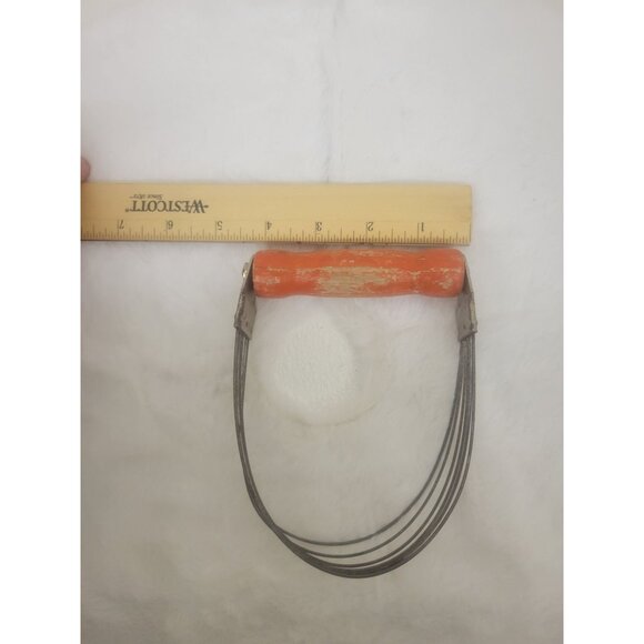 Vintage Pastry Cutter Androck USA with Orange Wood Handle - Picture 6 of 6